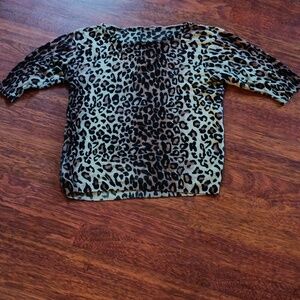 💟Leopard sweater‎